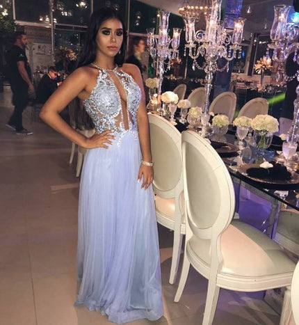 AZUL SERENITY SAIA PLISSADA