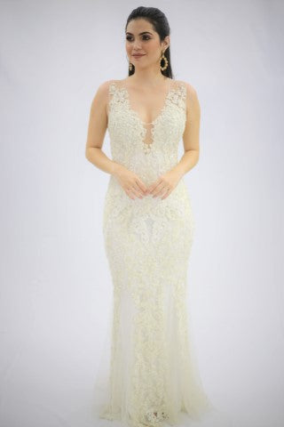 BRANCO PREMIUM BORDADO FLORES