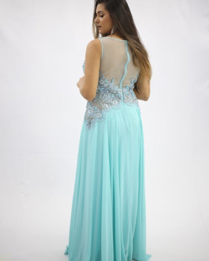 AZUL SERENITY COM PEDRA AZUL