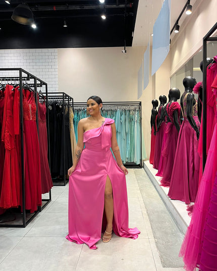 ROSA CHICLETE LAÇO CHIC