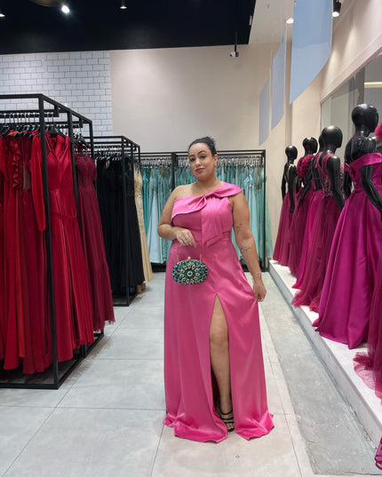 ROSA CHICLETE LAÇO CHIC