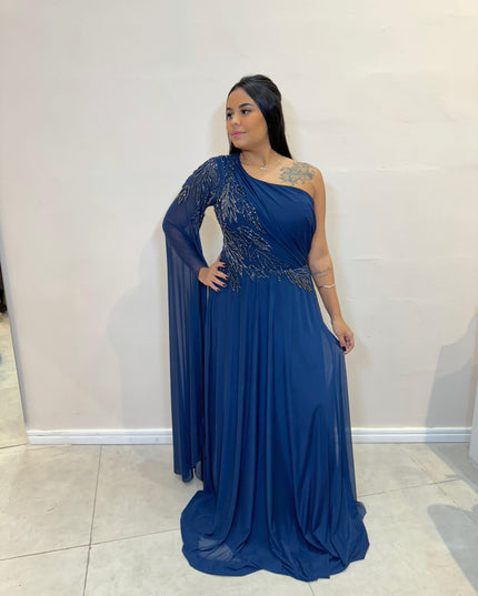 Moderno azul marinho