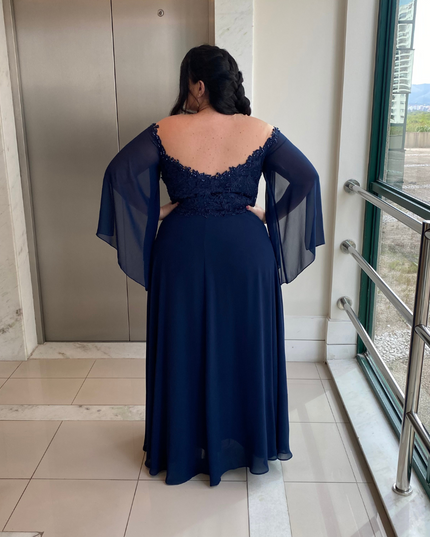 AZUL MARINHO RAPUNZEL