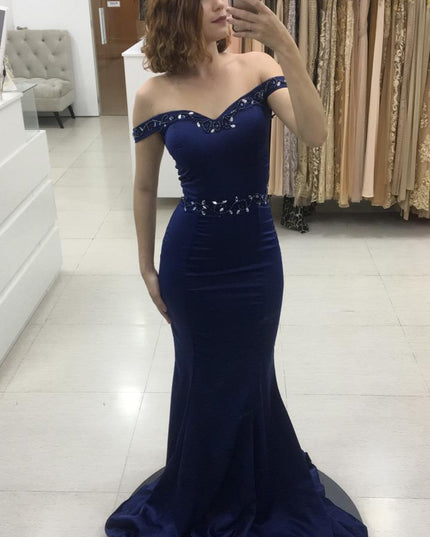 AZUL MARINHO MARILYN BORDADO