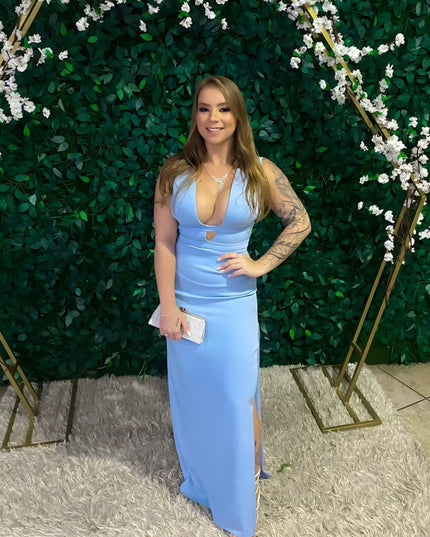 AZUL CLARO UMA FENDA