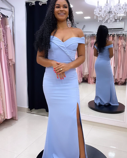 AZUL SERENITY OMBRO LISO