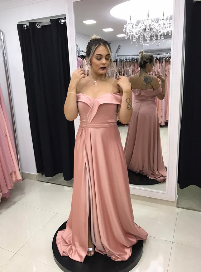 ROSE OMBRO A OMBRO CETIM