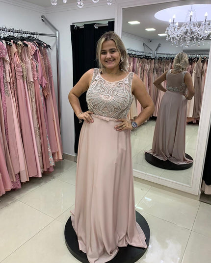 ROSA STRASS CINTO LAÇO