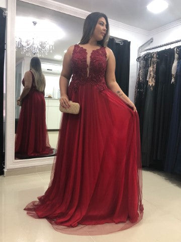 VERMELHO TULE