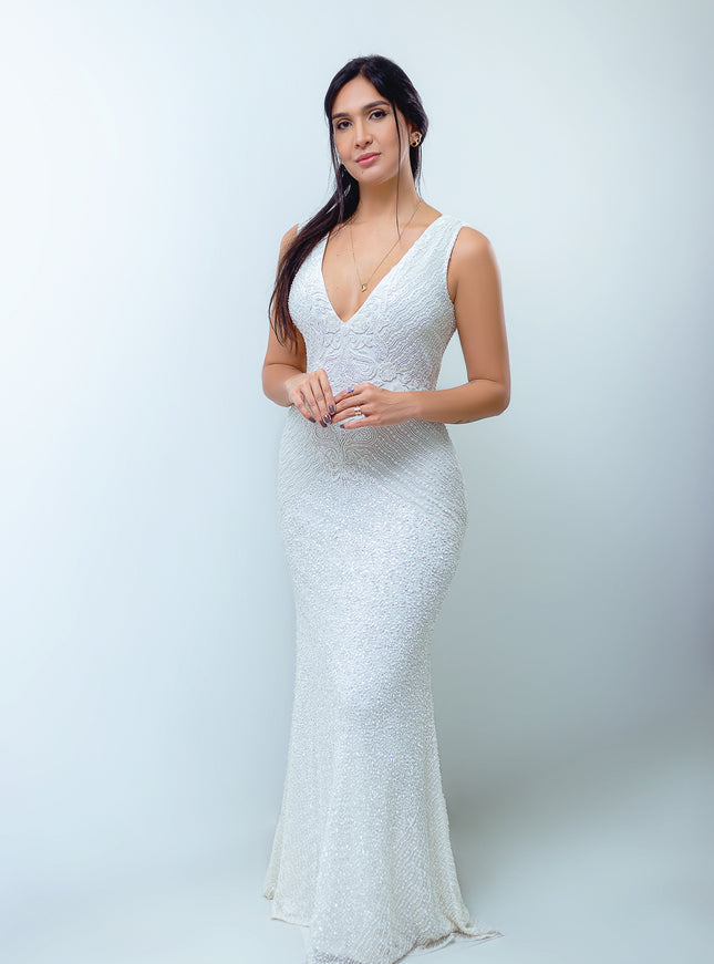 Branco Noiva elegante