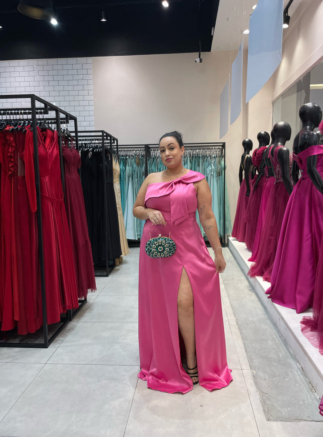 ROSA CHICLETE LAÇO CHIC