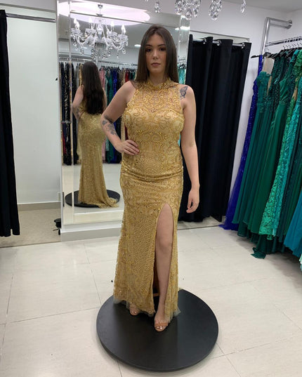 DOURADO BORDADO COLO