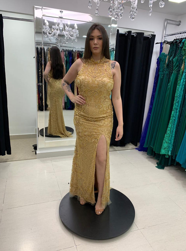 DOURADO BORDADO COLO