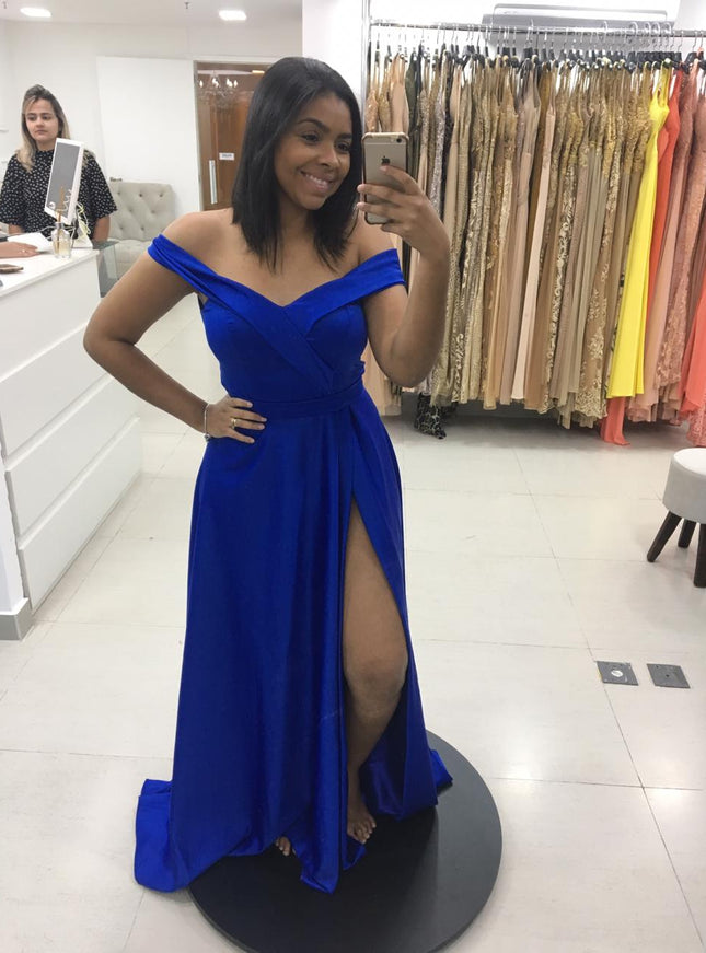 AZUL ROYAL OMBRO A OMBRO