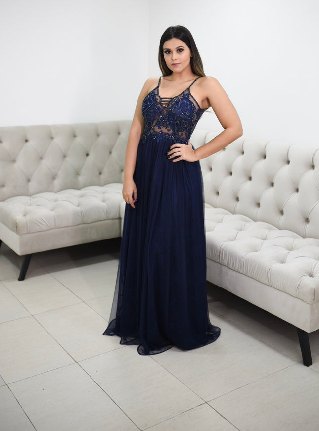 AZUL MARINHO 3 TIRAS