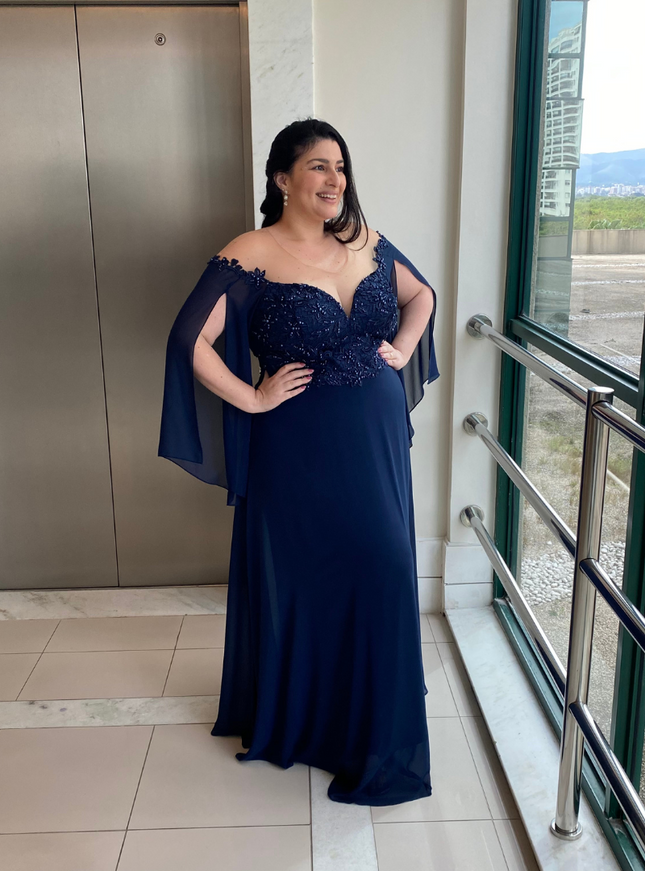 AZUL MARINHO RAPUNZEL