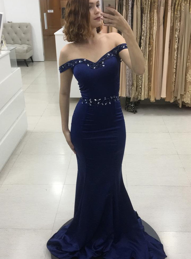 AZUL MARINHO MARILYN BORDADO