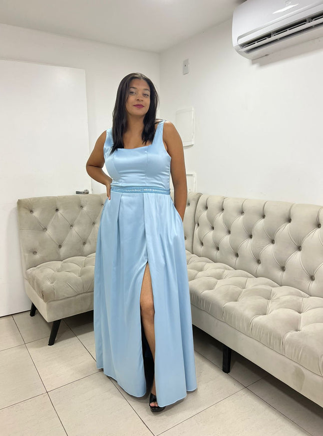 AZUL SERENITY DETALHE CINTO