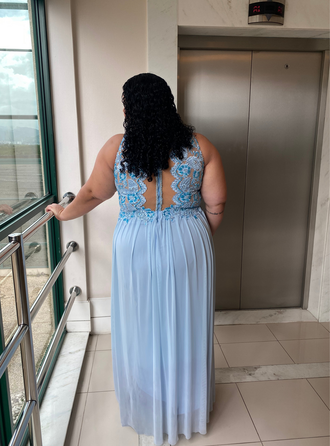 AZUL SERENITY GOTA STRASS