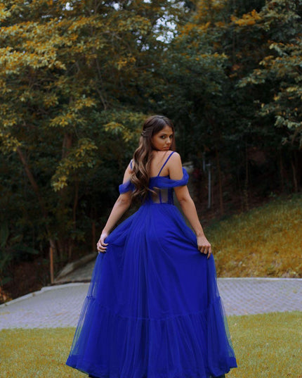 AZUL ROYAL FLORES