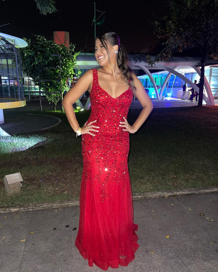 VERMELHO CALDA TULE