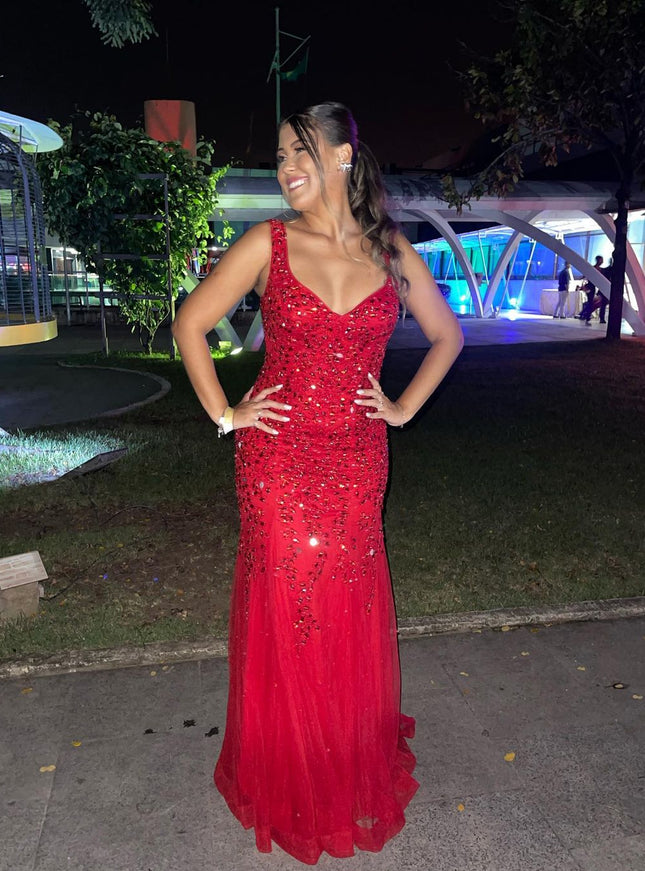 VERMELHO CALDA TULE