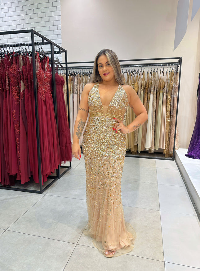 DOURADO DECOTE COSTAS